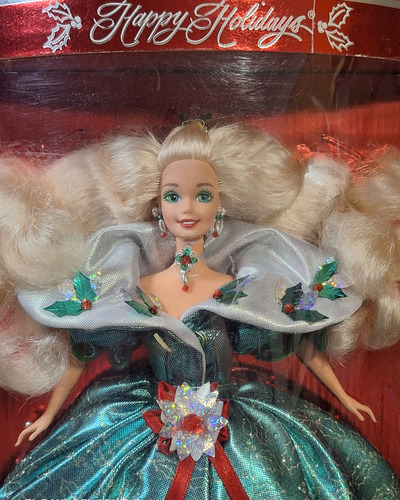 Muñeca Barbie Happy Holidays 1995 (Usado)