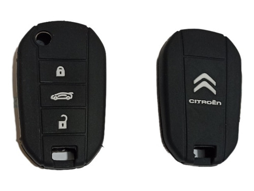 Estuche Protector De Silicon Para Control Llave Citroen