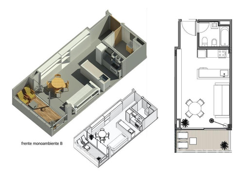 Imagen 1 de 14 de Venta De Departamento 1 Ambiente En Wilde