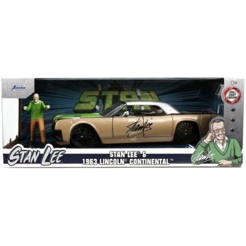 Jada 32778 1:24 1963 Lincoln Continental W Stan Lee