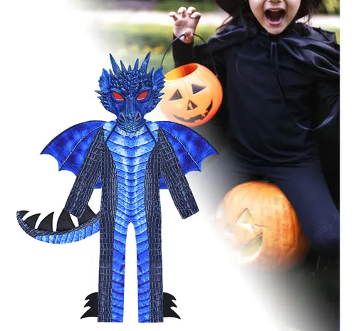 Disfraz De Dragón Para Niños Juego Imaginativo Xxl