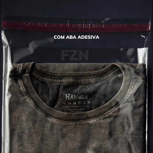 Saco Plástico Adesivado N20 10x15cm 100un Ultra Resistente