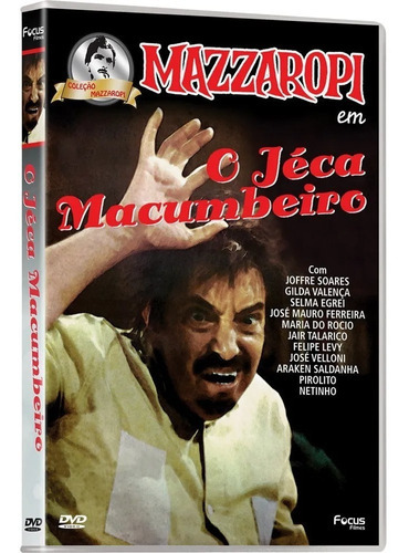   Dvd Filme O Jeca Macumbeiro - Mazzaropi - Novo - Lacrado