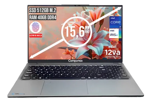 Compumax Onix Intel Core I9 12900h Ssd 512gb + Ram 40gb