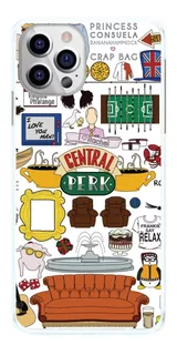 Capinha Friends Central Perk Fundo Branco Coisas Da Série