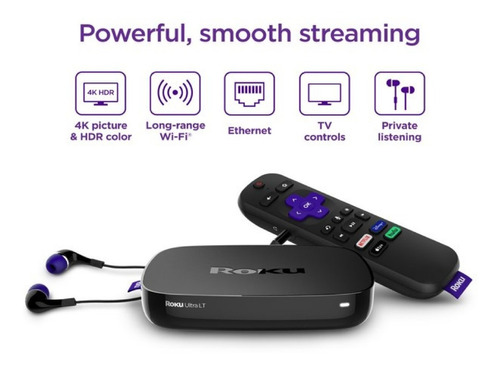 Roku Ultra Lt Hd 4k Hdr Convertidor A Smart Tv Streaming