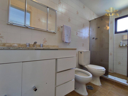 Imagem 10 de 30 de Apartamento Na Praia 3 Dormitórios 1 Suíte Sacada 2 Vagas Pitangueiras Guarujá. - Ap1422