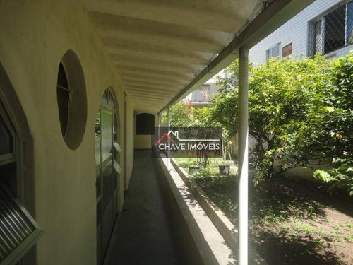 Imagem 1 de 30 de Casa Para Alugar, 840 M² Por R$ 15.010,00/mês - Gonzaga - Santos/sp - Ca0155