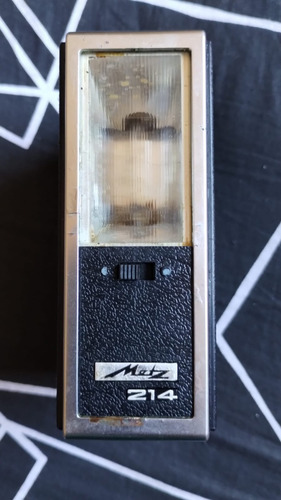 Flash Metz Antigo Mecablitz 214 No Estado #av (Usado)