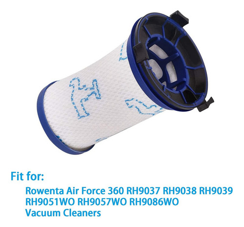 Juego De Filtros Hepa De 4 Piezas Para Rowenta Air Force .