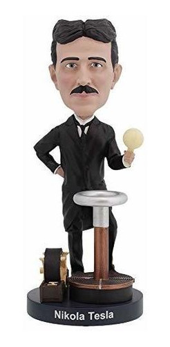 Nikola Tesla Muñeco Bobblehead Premium, Detalle Exquisito