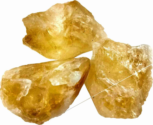 Citrino Pedra Natural Bruta 100g Prosperidade Vitalidade