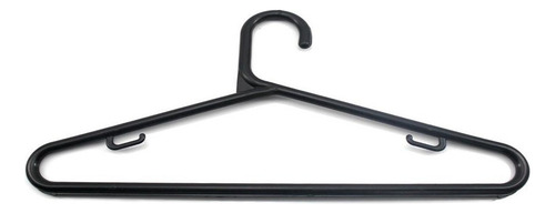Cabide Infantil Cor Preto - Kit Com 50 Unidades De Cabides