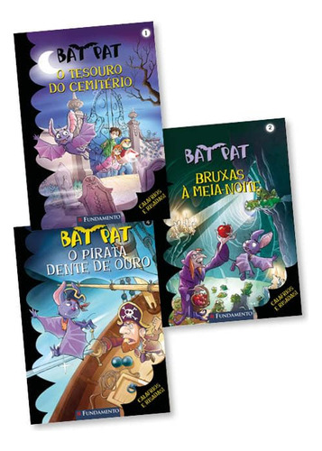 Kit Bat Pat - 3 Livros, De Roberto Pavanello. Editorial Fundamento, Capa Mole Em Português