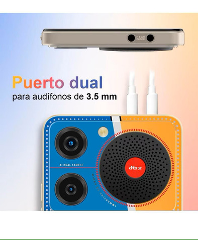 Nubia Music Lcd Ips 6.6 Pulgadas 128gb