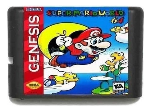 Super Mario World 64 Sega Mega Drive Genesis Tectoy