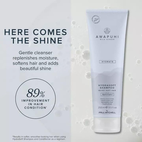 Shampoo Awapuhi Wild Ginger Hydrasoft Paul Mitchell 250ml