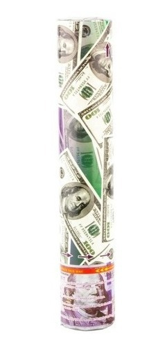 Lanzador Cañón Confeti Billetes Dólares 30 Cm Año Nuevo