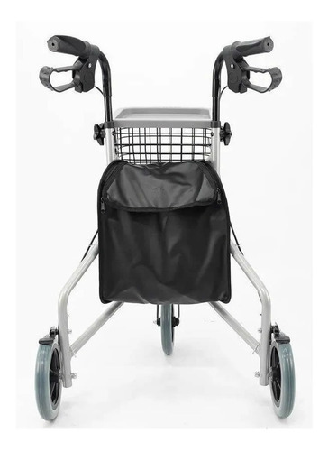 Imagem 4 de 4 de Andador Com Rodas Para Adulto Até 120kg Dobrável Em Alumínio