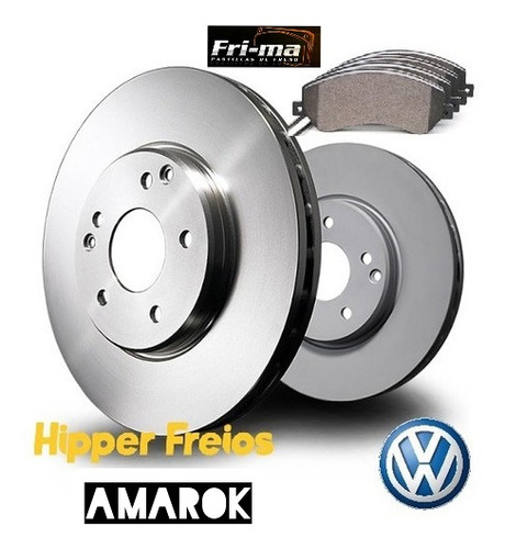 Kit Discos Y Pastillas De Freno Vw Amarok