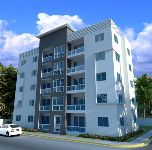 Imagen 1 de 6 de Hermoso Proyecto De Apartamentos En La Jacobo Majluta