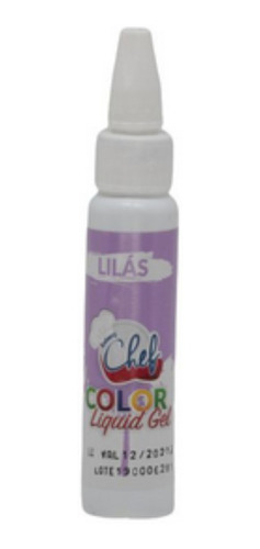 Corante Liquid Gel Lilás 25g - Iceberg Chef