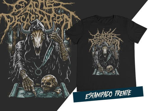 Camiseta Deathgrind Brutal Death Metal Cattle Decapitation 7