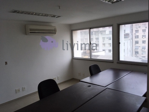 Sala Comercial Para Alugar Na Rua Senador Dantas 75, Centro, Rio De Janeiro - Rj - Liv-5342