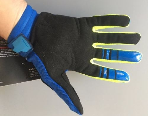 Guantes Para Moto Fox Dirtpaw Azul Y Amarillo M