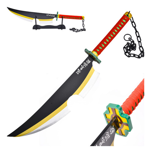 Cosplay Foam Props Sword Tengen Uzui Demon Slayer Anime