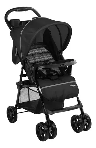 Carrinho de Passeio para Bebê Spot até 15kg Preto - Voyage