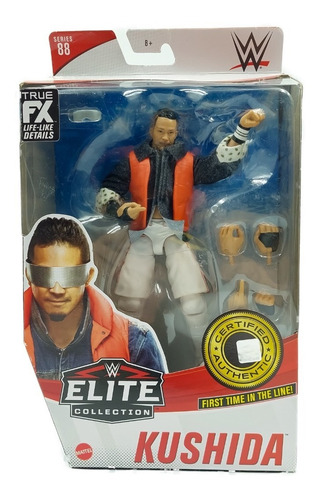Wwe Elite Collection Serie 88, Kushida - Mattel - Figura 