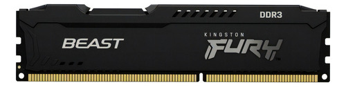 Memoria Ram Kingston Fury Beast Black Ddr3 4gb 1866mt/s Dimm