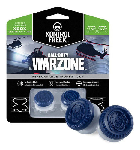Palancas Kontrol Freek Cod Warzone para Xbox One Series X/s, color azul