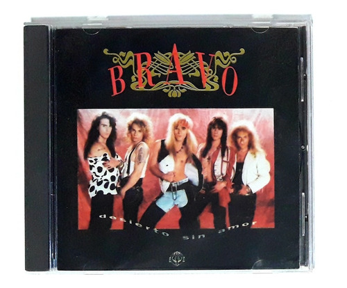 Cd  Bravo  Desierto Sin Amor Raro Pop Heavy Oka  (Reacondicionado)