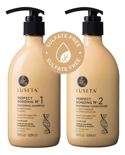 Conjunto De Shampoo E Condicionador Luseta Salon Com Óleo