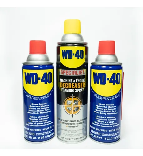 Kit Desengrasante Specialist 18 Oz + Wd-40 Tradicional 11oz