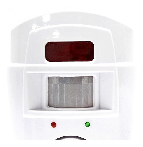 Kit Alarma Inalámbrica 3 Sensor Movimiento Sirena 6 Control Blanco