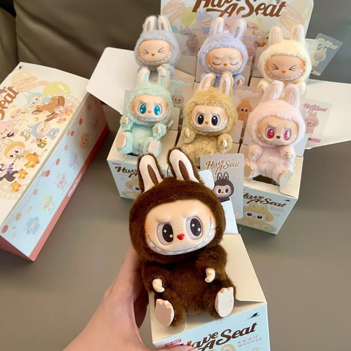 Hi Labubu Emocante Macaron The S - Cicin Limited Brown