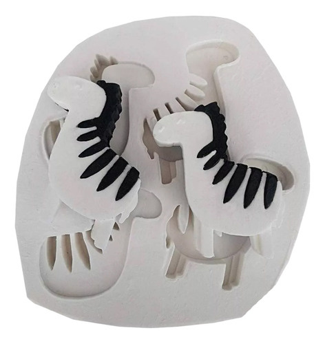 Molde Forma Silicone Zebra Encaixe Lembrancinha 2cav. Ib-336