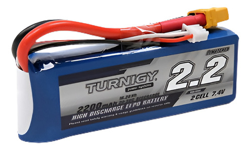 Rc Turnigy 2200mah 2s 20c Lipo Pack W/xt60u Conector