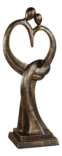 Escultura De Bronce Touch Of Class 50 Cm Para Mesa Boda