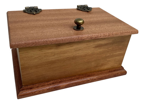 Caja Para Regalo Madera De Caoba E Iroko