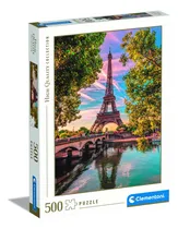 Comprar Rompecabezas Torre Eiffel En Paris 500 Pz Clementoni Francia