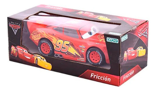 Auto de juguete Rayo Mcqueen Cars AU00716 color rojo