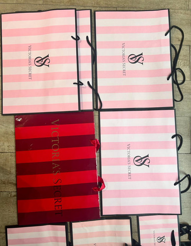 Bolsas Victoria's Secret Originales Import Usa Lote Rosa Liso (Usado)