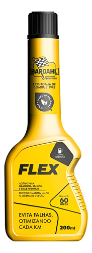 Bardahl Flex Aditivo Para Combustivel Motores Flex 200ml