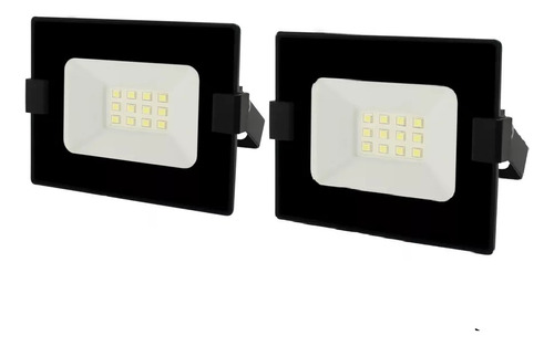 Pack X2 Reflectores Led Floodlight 10w Bellalux By Ledvance