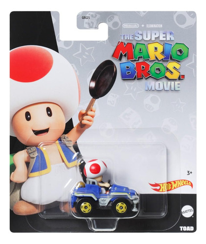 Hot Wheels The Super Mario Bros The Movie Hkd58 1:64 Metal .