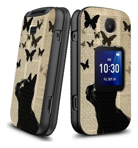 Funda Para Alcatel Tcl Go Flip 4 Flip Pro Tcl Flip Gato Butt